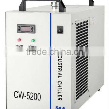 Energy saving water chiller cw5200DG for laser cutter