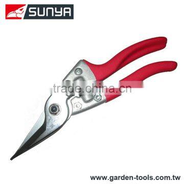 Fruit and flower harvester cutting snips