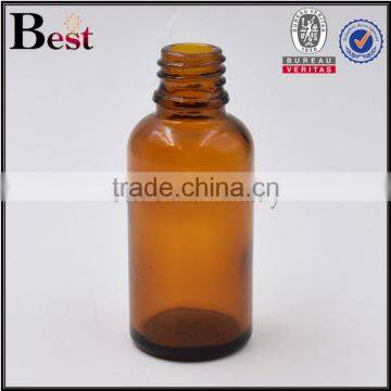 2017 Selling 30ml Oil Glass Bottle Amber Round Shape Oil Glass Bottle Essential Aluminum Pump Oil Glass Bottle photo-3