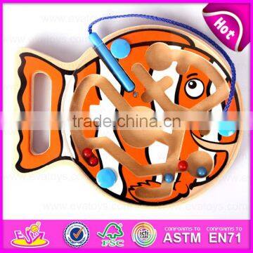 2016 Wholesale Intelligent Kids Toy Wooden Ball Maze Game W11H009 photo-6