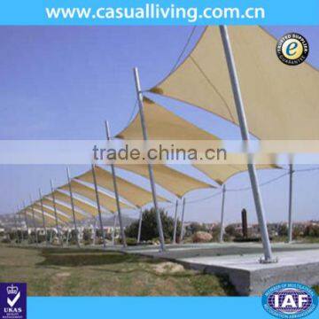 Outdoor Rectangle Sun Shade Sail Canopy for Patio Garden Lawn