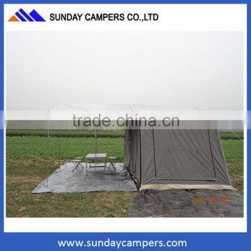 5+ person durable camping equipment canvas trailer tent for sale