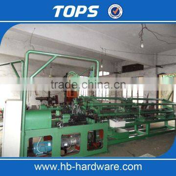 China automatic chain link fence making/weaving machine