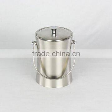 1L 2L 3L Stainless Steel Ice Bucket, Ice Pail, Double Wall Ice Bucket photo-4