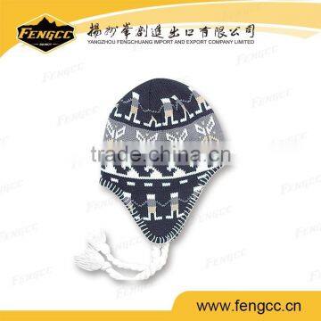 Jacquard Knitted Warm Winter Ski Hats for Kids Children Women Beautiful Design photo-2
