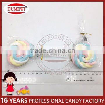 Colorful Fruity Twist Marshmallow Lollipop Candy photo-4