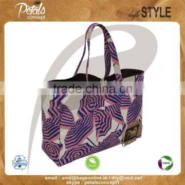 12 oz Natural Canvas Tote Bag With Inside Polyester Lining & With Canvas Handle photo-2