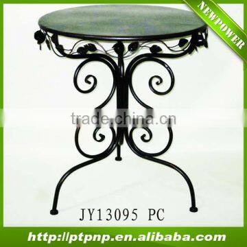 wholesale Cheap Home and Garden metal Black flower table