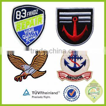 Embroidery logo Patches football team embroidery eagle patch