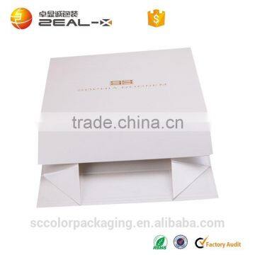 Boxes Supplier First Option Any Prefered Color Apparel Clothing Storage Collapsible Rigid Cardboard Box