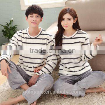 Hot Sale Couple Lovers Sleep Wear Mature Sleeping Wear for Winter Comfortable Pajamas photo-5