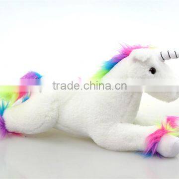 Custom New Design Hot Selling Plush Kids Wholesale Purple White Pink Unicorn Stuffed Animal photo-4