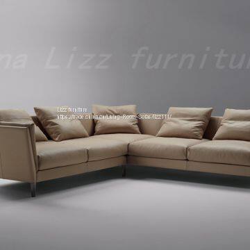 2017 Europe Modern Home Furniture Living Leather Sofa for England