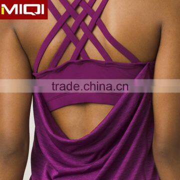 Made in China Custom High Quality Breathable Gym Tank Top for Women photo-3