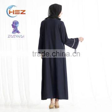 Zakiyyah 7007 Fashion Baju Kurung 2017 Fashion Muslim Kaftan Dress Dubai Abaya Wholesale With Hijab New Model Abaya in Dubai