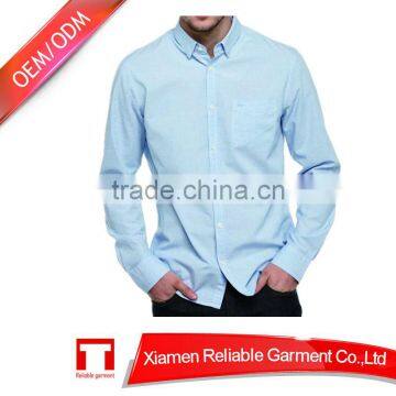 2014 High quality latest shirt designs for men casual shirt made in China