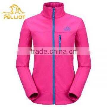 2017 Latest Design Top Quality Outdoor Sport Jacket Women Soft shell Jacket