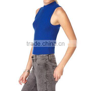 2016 Summer Breathable Knitted Stylish Woman Tank Top photo-2