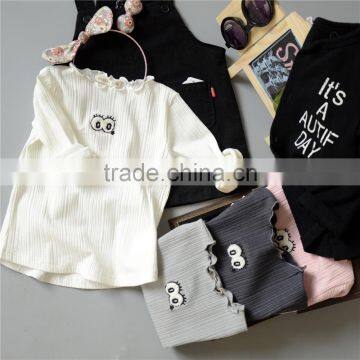 S16460A children clothing printed o-neck thick kid sweatshirts