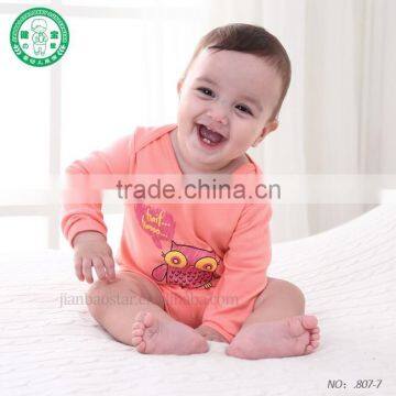 Long Sleeve Cotton Knitted Newborn Baby Clothes Romper photo-4