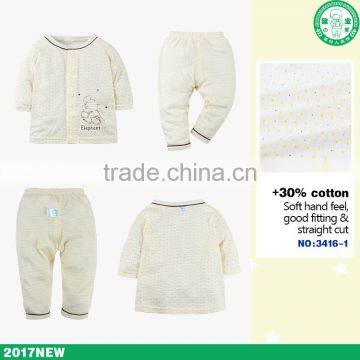 2 Pcs Long Sleeve Bamboo Fiber Children Sleep Wear Set With Wholesale Price photo-6