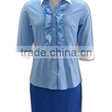 Tailor-made Festival Short Sleeve Low MOQ Brand New Design Ladies Fashions Suits photo-2