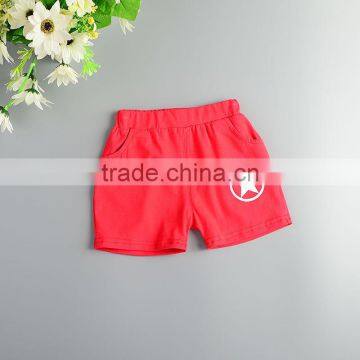 Wholesale Printing Summer Baby Girl Cotton Shorts photo-3