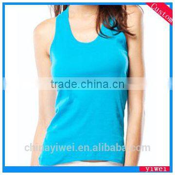 Ladies signlet tops for girls women plain white singlets