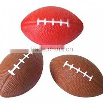 High quality promotion PU stress ball PU rugby ball