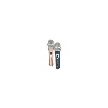 Two in One Pink and Gray Dynamic Karaoke Vocal MIC Set