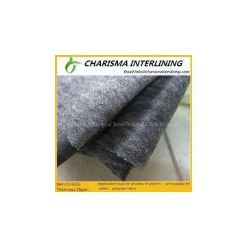 Eco-Friendly China Professional Factory Made Non Woven Fusible Interlining 100% Dacron Interlining 9020 photo-2