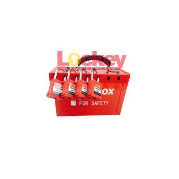 Portable Red Group Lock Box