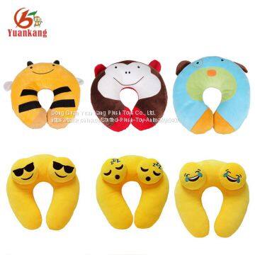 Wholesale Funny Korean Kids u Shape Memory Foam Travel Neck Pillow With Logo