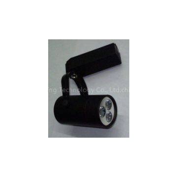 Black Shell LED Track Lighting Fixtures 3W 5W 7W 9W with LED Epistar for Cabinet Museum