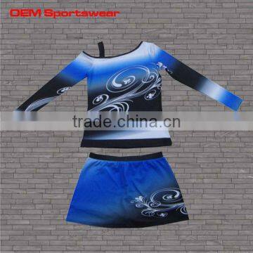 2014 custom made sublimation cheering uniforms