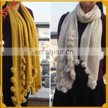 New Design Rabbit Pashmina Scarf Fashionable Wholesale Pashmina