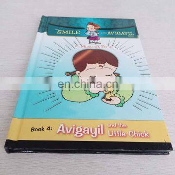 Hot sale china A4/A3/A5 cheap custom hardcover story book for children reading