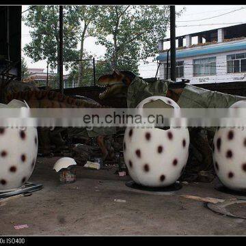 2016 amusement park realistic handmade electric dinosaur eggs