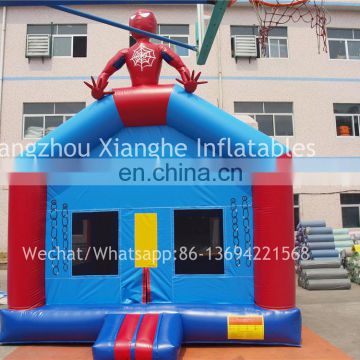 Inflatable spiderman inflatable bounce house