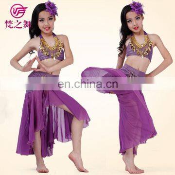 Newest Arrival Hot Sexy Beaded Tassel Children Girls Belly Dance Costume With Size S M L ET-055 photo-6