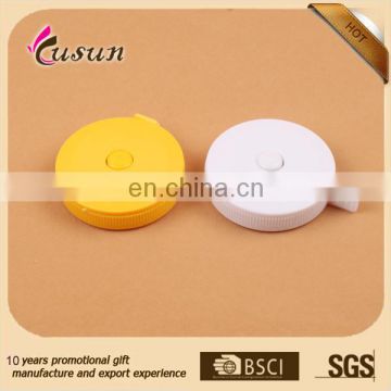 BSCI mini measuring tape with plastic holder