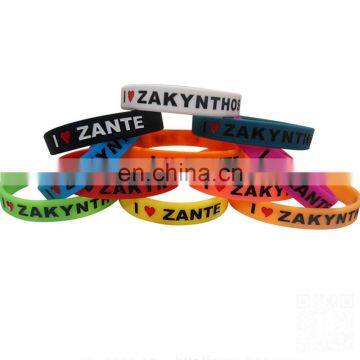 Novelty Items Cheap Giveaway Gifts Create Your Own Brand Silicon Bracelets