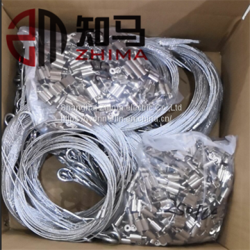Wholesale Customized Made Stainless Steel or Galvanized Safety Steel Wire Rope With Swaged End