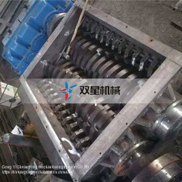 Heavy Duty Industrial Shredders Double Twin Shaft Shredder Machine photo-2