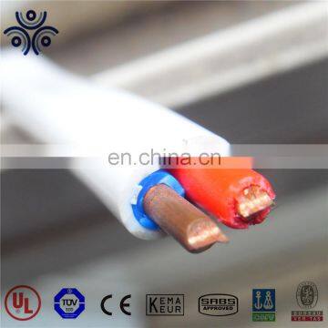 Low voltage copper conductor PVC insulated 2.5mm 3 core royal cord cable