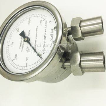 Oil SS differential pressure gauge