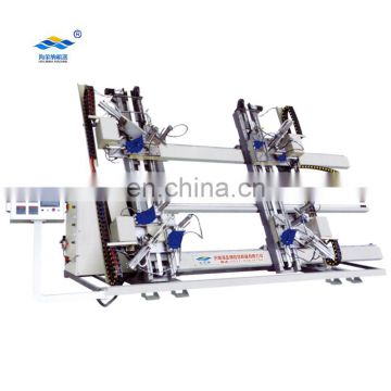 automatic 4 corner welding machine for pvc window frame used welding machine