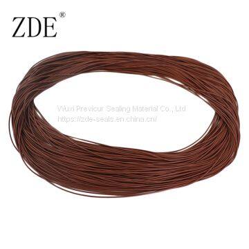 Heat Resistant Oil Resistance Large Size Thin FKM Rubber O Ring photo-4