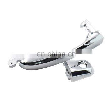 Chrome Car Door Outside Handle For Mitsubishi L200 Triton KA4T KB4T Pajero Sport KG4W KH8W 5716A065