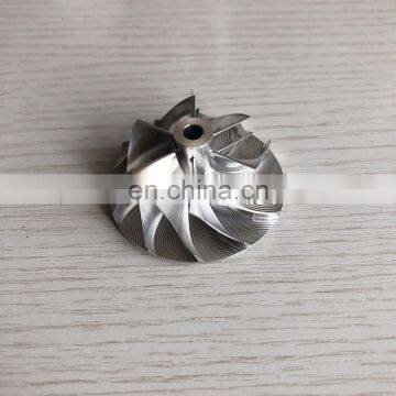 RHF5 36.60/52.50mm 6+6 Blades Turbo Turbocharger Aluminum 2618/milling/billet Compressor Wheel for VJ26 photo-2